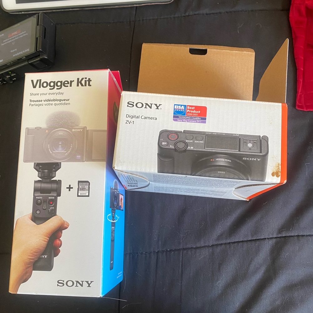 sony digital camera and vlog kit